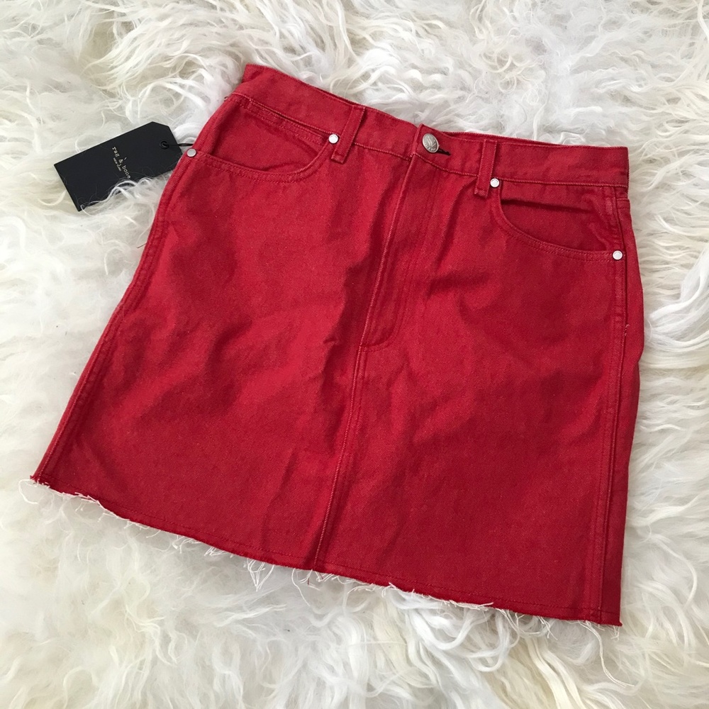 Rag & Bone/JEAN Moss Skirt - Picture 6 of 8